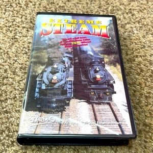 Extreme steam 2 1/2 hours, 10 different steam, locomotives VHS Railroad videos